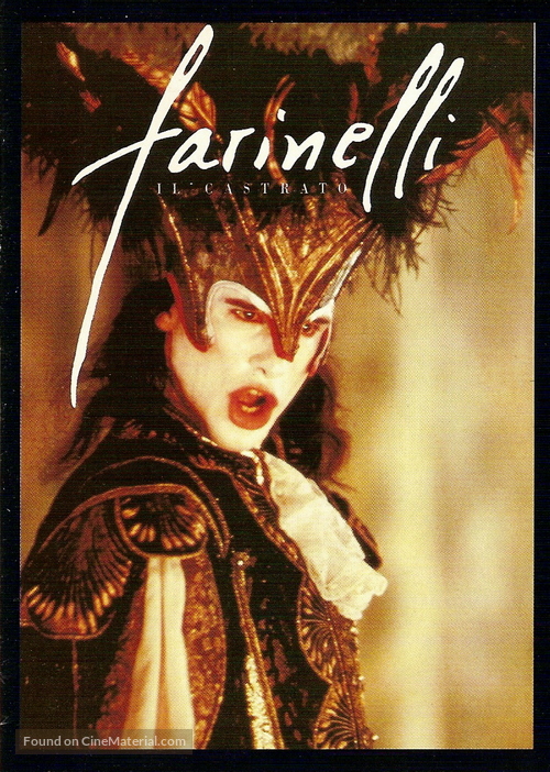Farinelli - Spanish Movie Poster