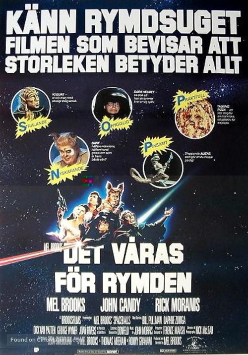 Spaceballs - Swedish Movie Poster