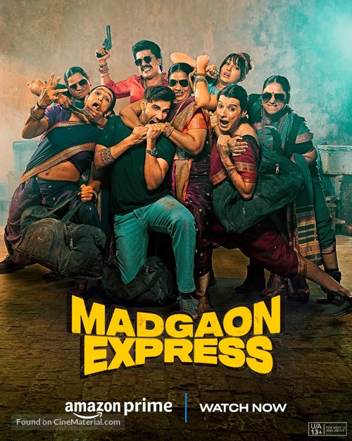 Madgaon Express - Indian Movie Poster