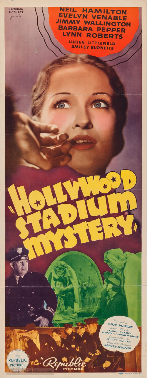 Hollywood Stadium Mystery - Movie Poster
