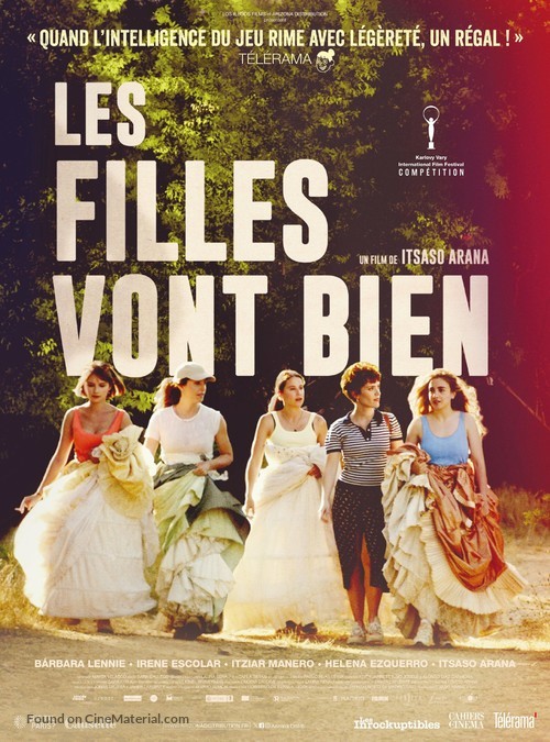 Las chicas est&aacute;n bien - French Movie Poster