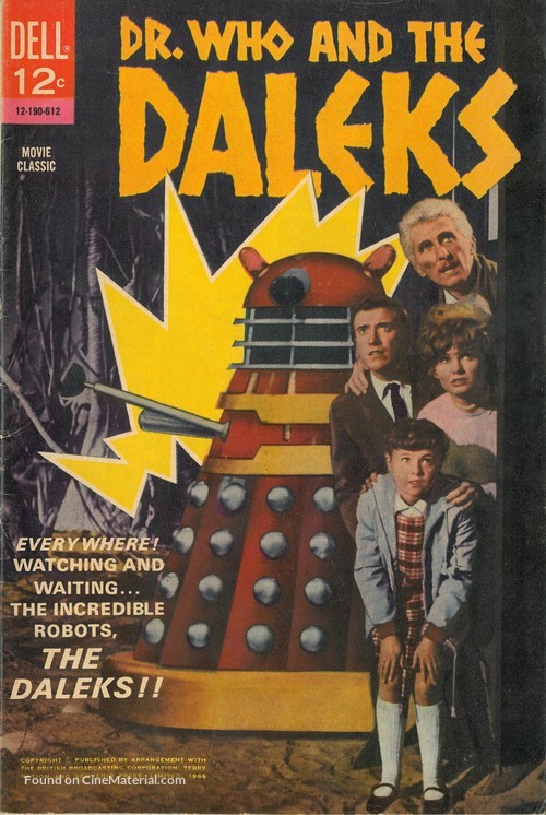 Dr. Who and the Daleks - poster