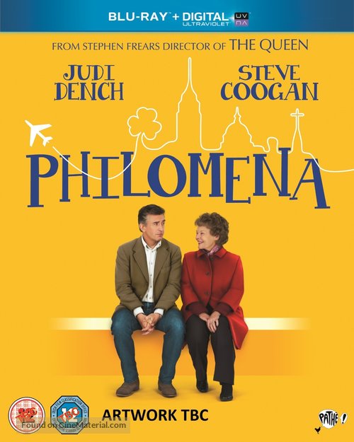 Philomena - British Blu-Ray movie cover