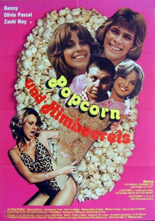 Popcorn und Himbeereis - German Movie Poster