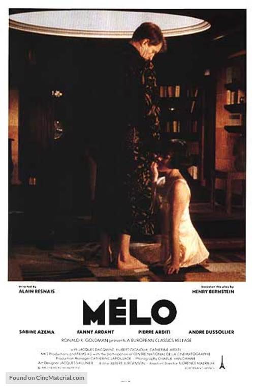 M&eacute;lo - French Movie Poster