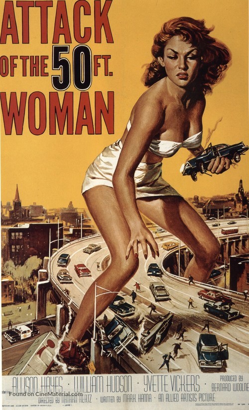 Attack of the 50 Foot Woman - Movie Poster