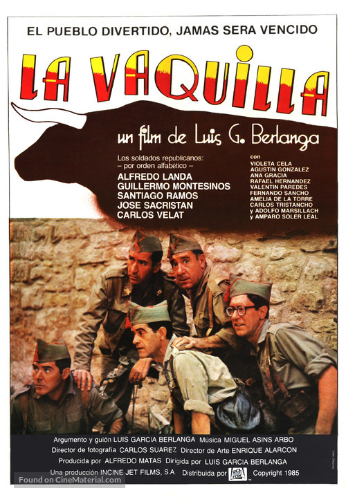 La vaquilla - Argentinian Movie Poster