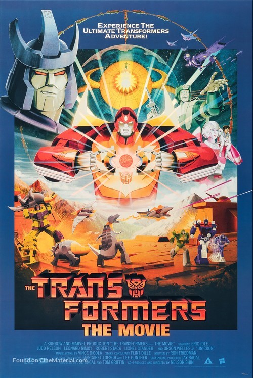 The Transformers: The Movie - poster