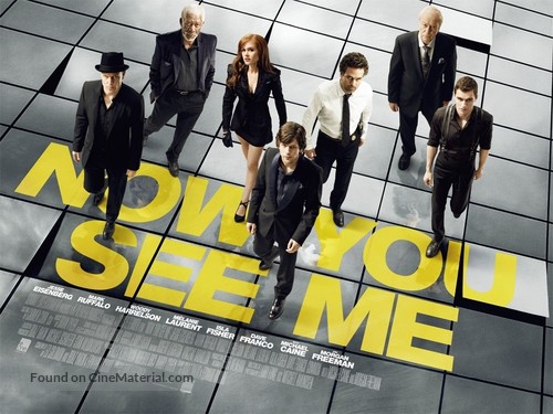 Now You See Me - British Movie Poster