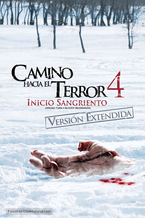 Wrong Turn 4 - Argentinian Movie Cover