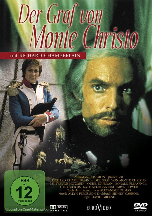 The Count of Monte-Cristo - German Movie Cover
