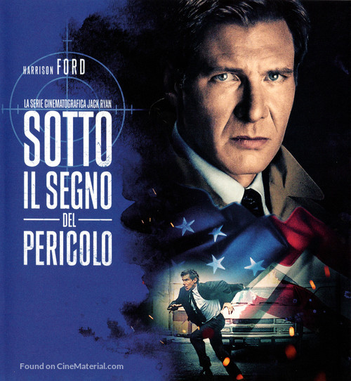 Clear and Present Danger - Italian Movie Cover