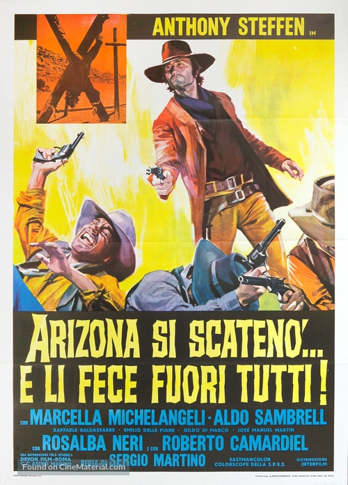 Arizona si scaten&ograve;... e li fece fuori tutti - Italian Movie Poster