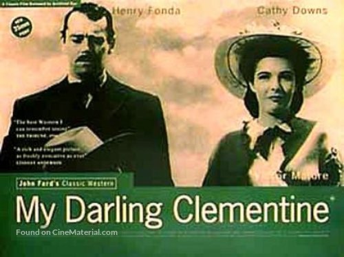 My Darling Clementine - British Movie Poster