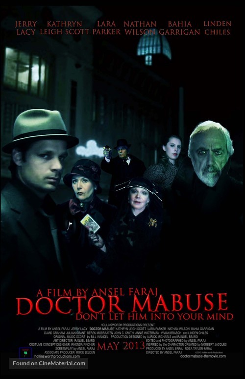 Doctor Mabuse - Movie Poster