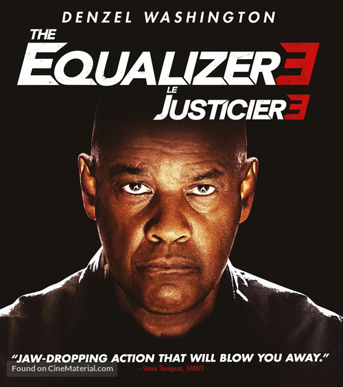 The Equalizer 3 - Canadian Movie Cover