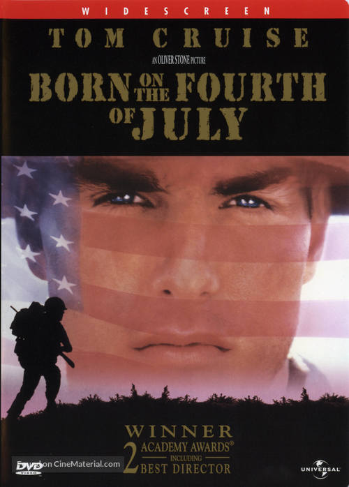 Born on the Fourth of July - DVD movie cover