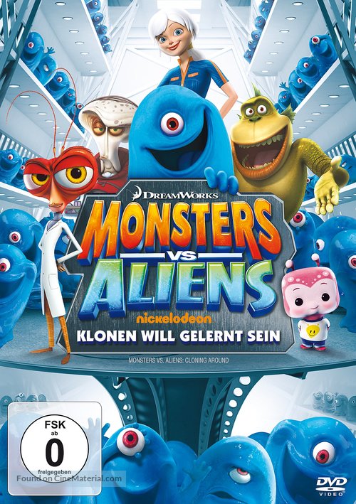 &quot;Monsters vs. Aliens&quot; - German DVD movie cover