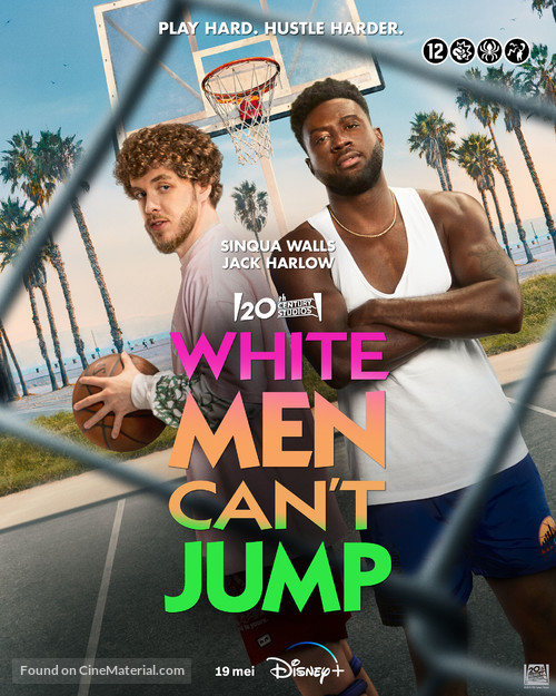 White Men Can&#039;t Jump - Dutch Movie Poster