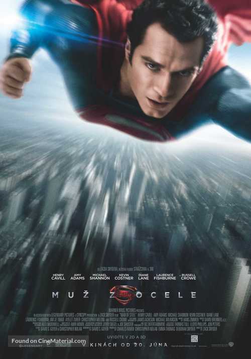 Man of Steel - Slovak Movie Poster