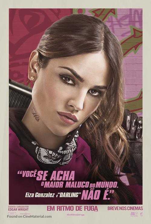 Baby Driver - Brazilian Movie Poster