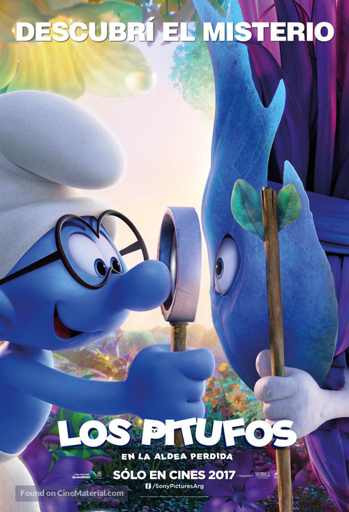 Smurfs: The Lost Village - Argentinian Movie Poster