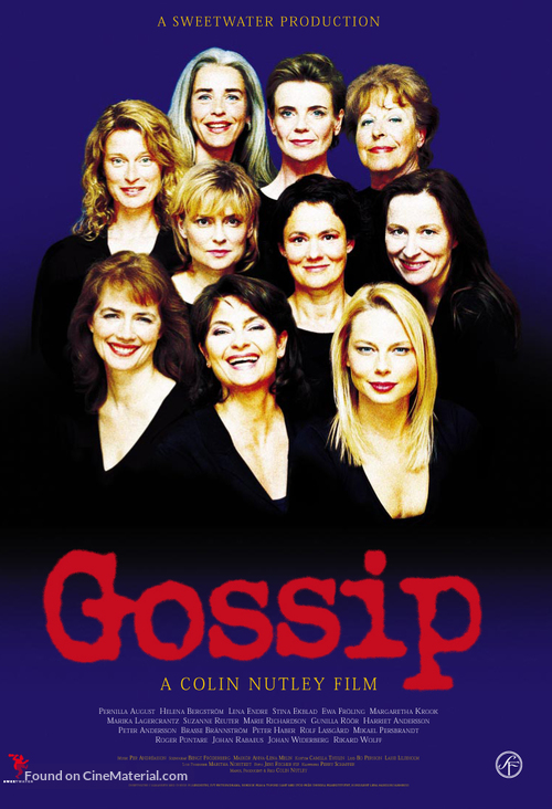 Gossip - Swedish Movie Poster