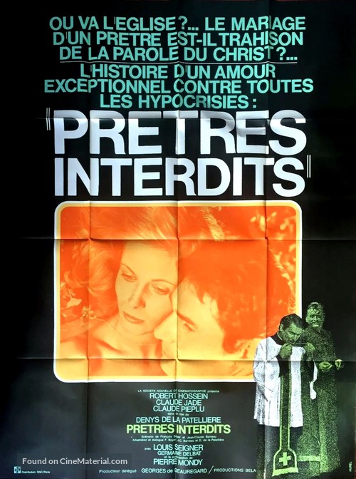 Pr&ecirc;tres interdits - French Movie Poster