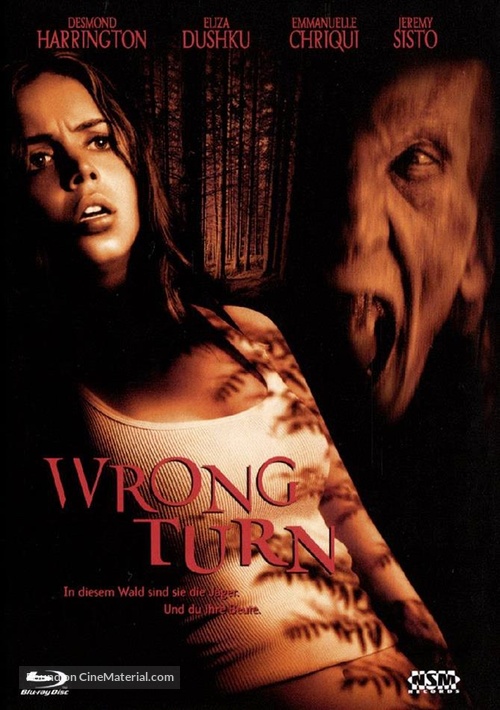 Wrong Turn - Austrian Blu-Ray movie cover