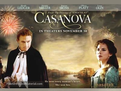 Casanova - British Movie Poster