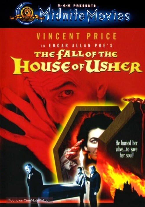 House of Usher - DVD movie cover