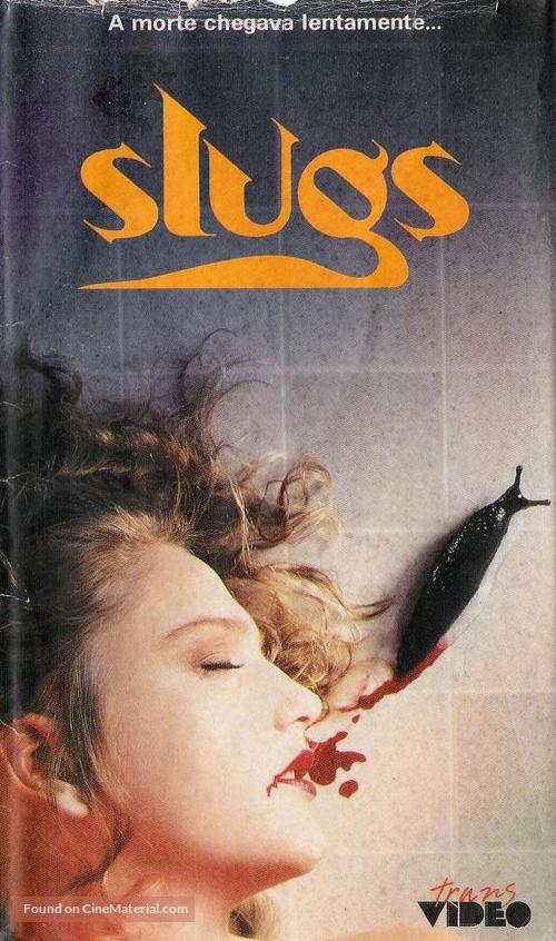 Slugs, muerte viscosa - Brazilian VHS movie cover