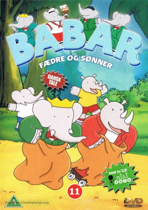 &quot;Babar&quot; - Danish DVD movie cover