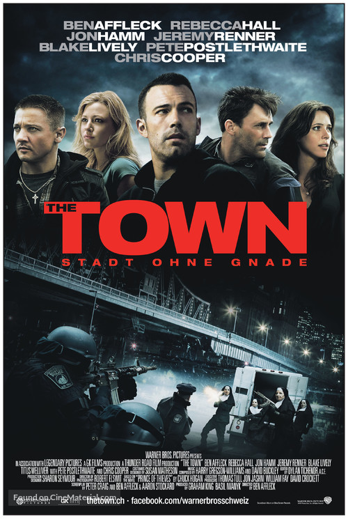 The Town - Swiss Movie Poster