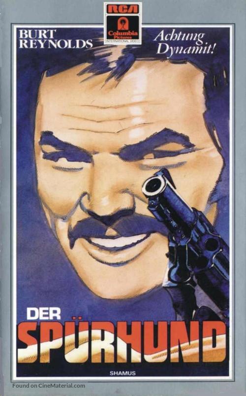 Shamus - German VHS movie cover