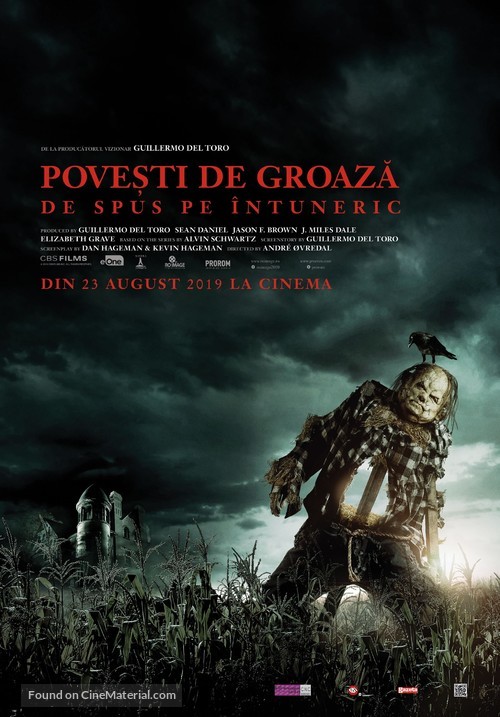 Scary Stories to Tell in the Dark - Romanian Movie Poster