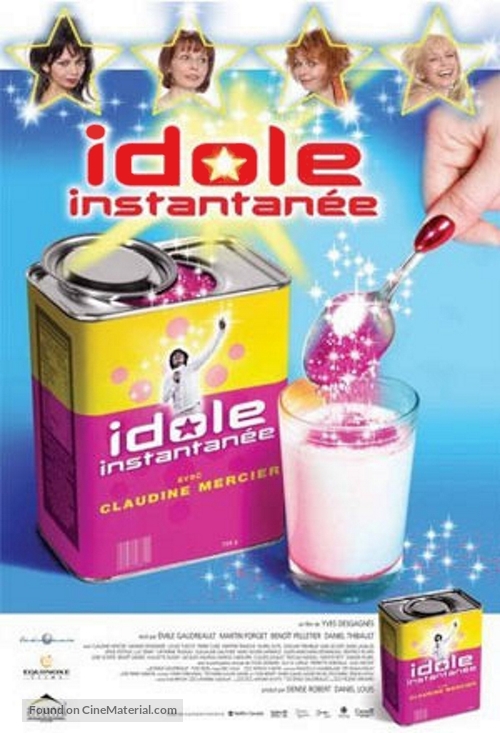 Idole instantan&eacute;e - Canadian Movie Poster