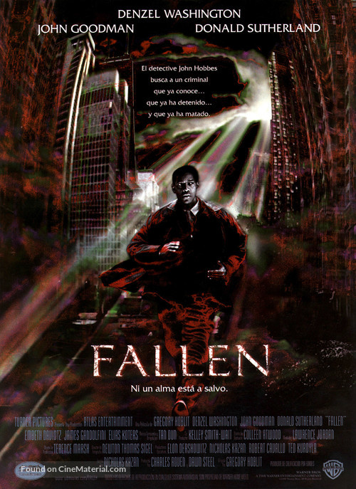 Fallen - Spanish Movie Poster