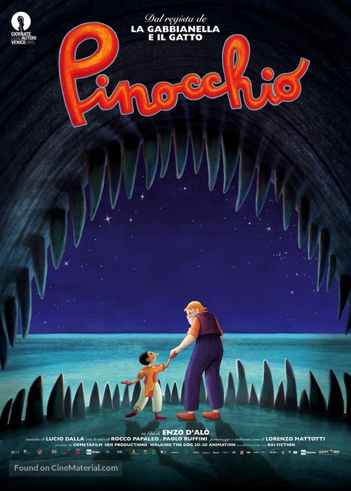 Pinocchio - Italian Movie Poster