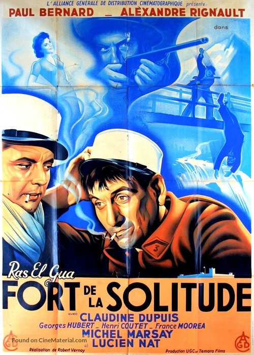 Fort de la solitude - French Movie Poster