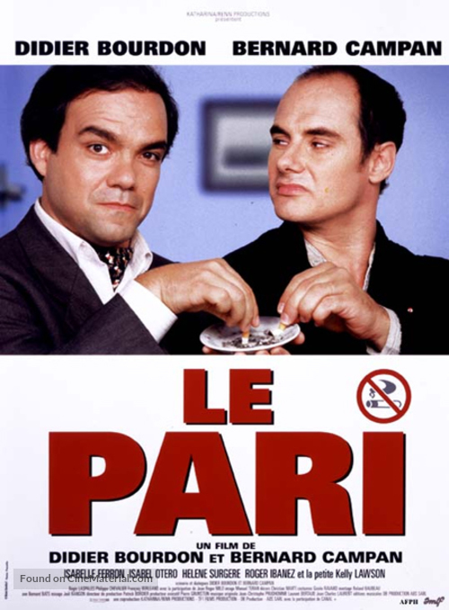 Le pari - French Movie Poster