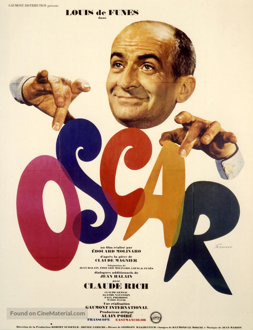 Oscar - French Movie Poster
