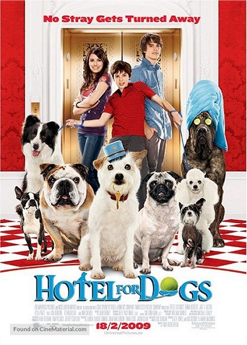 Hotel for Dogs - Belgian Movie Poster