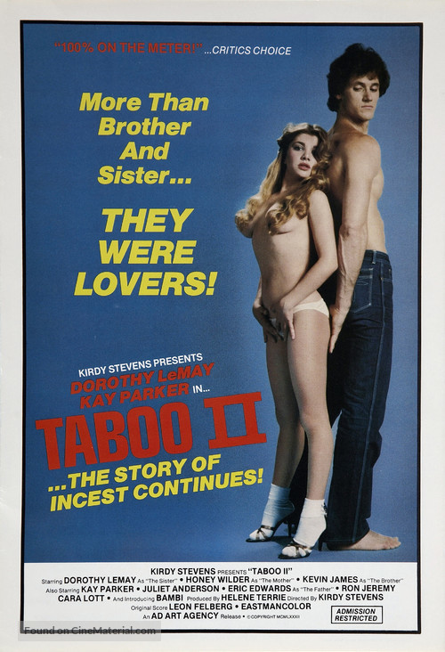 Taboo II - Movie Poster
