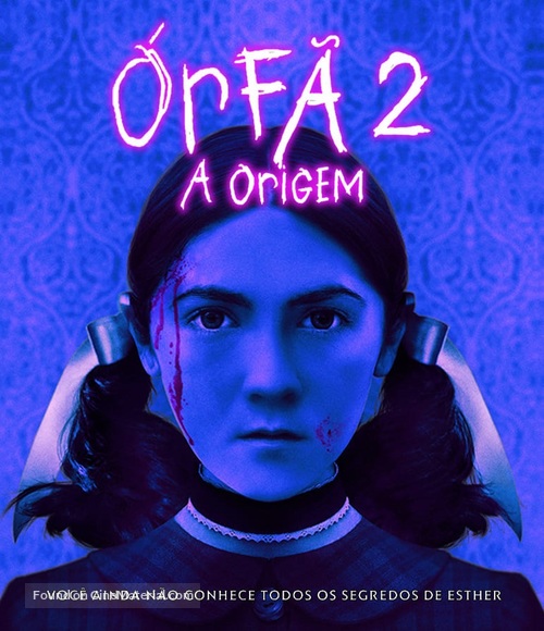 Orphan: First Kill - Brazilian Blu-Ray movie cover