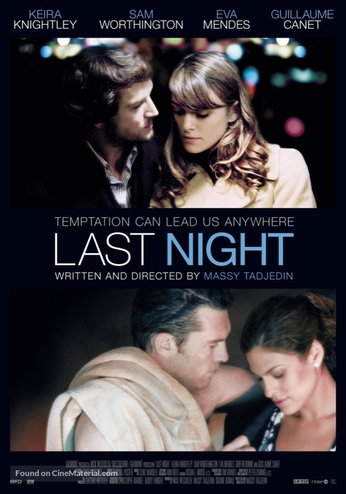 Last Night - Dutch Movie Poster