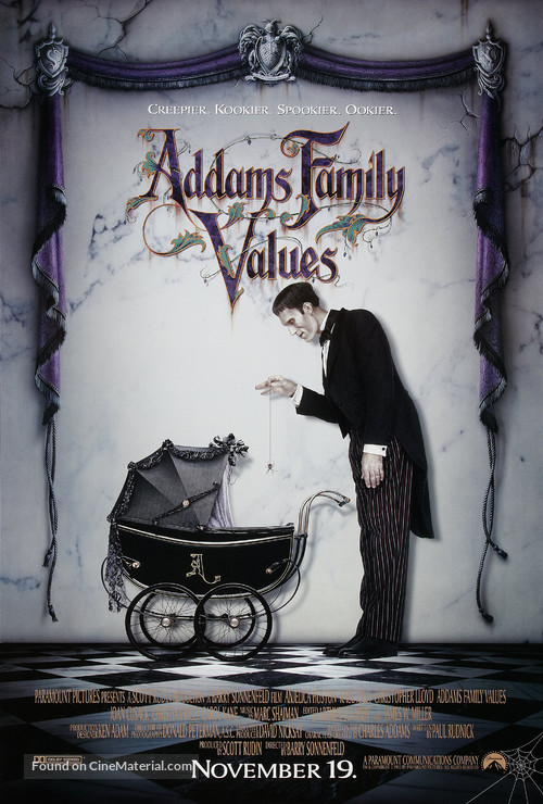 Addams Family Values - Movie Poster