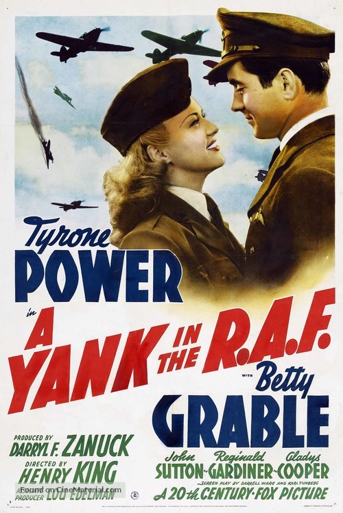 A Yank in the R.A.F. - Movie Poster