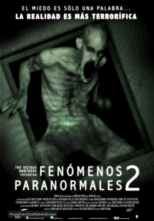Grave Encounters 2 - Argentinian Movie Poster