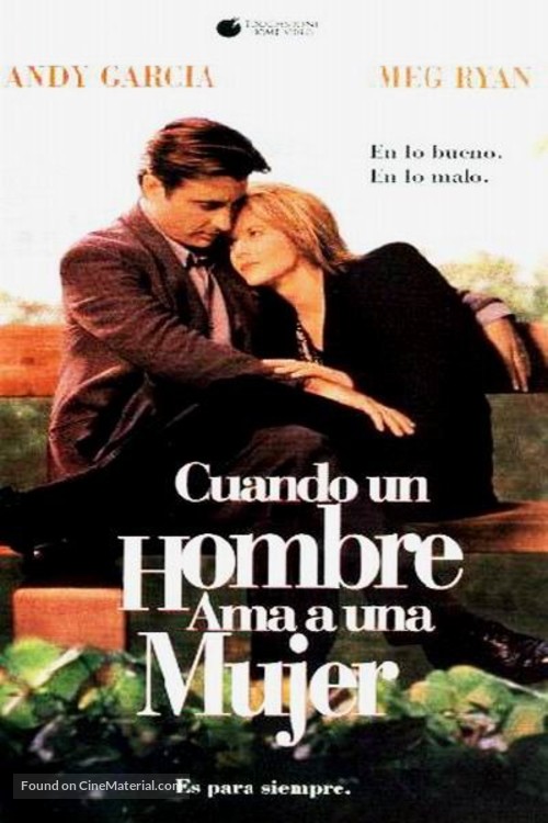 When a Man Loves a Woman - Spanish poster